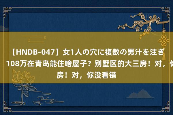   【HNDB-047】女1人の穴に複数の男汁を注ぎ込む！！ 108万在青岛能住啥屋子？别墅区的大三房！对，你没看错