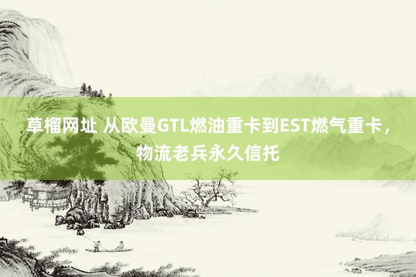   草榴网址 从欧曼GTL燃油重卡到EST燃气重卡，物流老兵永久信托